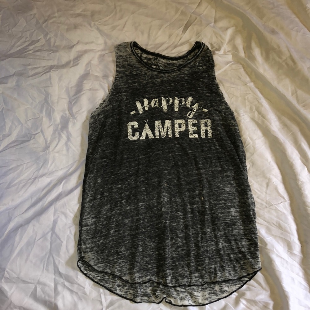 Happy camper tank top